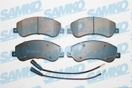 Тормозные колодки, дисковый тормоз.) SAMKO 5SP1260