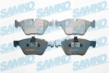 Гальмівні колодки, дискове гальмо (набір) SAMKO 5SP1271