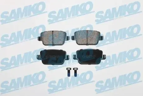 Гальмівні колодки, дискове гальмо (набір) SAMKO 5SP1272