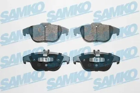 Гальмівні колодки, дискове гальмо (набір) SAMKO 5SP1274