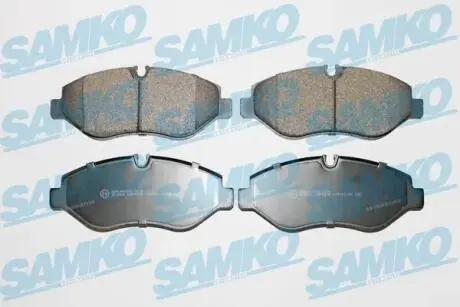 Гальмівні колодки, дискове гальмо (набір) SAMKO 5SP1275