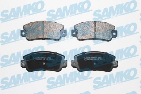Тормозные колодки, дисковый тормоз.) SAMKO 5SP128