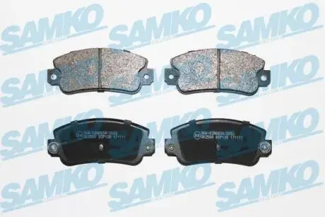 Гальмівні колодки, дискове гальмо (набір) SAMKO 5SP128