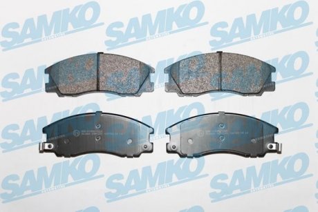 Тормозные колодки, дисковый тормоз.) SAMKO 5SP1291 (фото 1)
