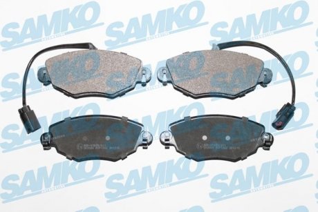 Тормозные колодки, дисковый тормоз.) SAMKO 5SP1302 (фото 1)