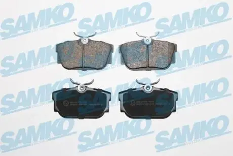 Гальмівні колодки, дискове гальмо (набір) SAMKO 5SP1303