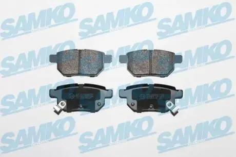 Гальмівні колодки, дискове гальмо (набір) SAMKO 5SP1312