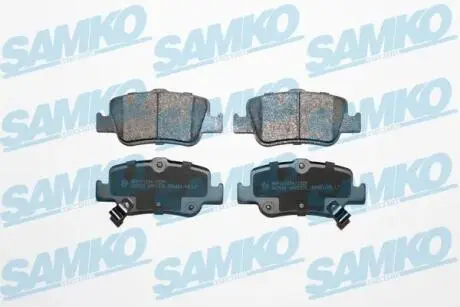 Гальмівні колодки, дискове гальмо (набір) SAMKO 5SP1315