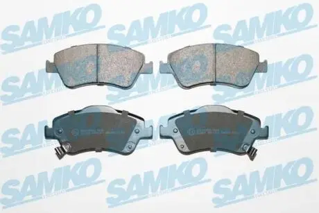 Гальмівні колодки, дискове гальмо (набір) SAMKO 5SP1316