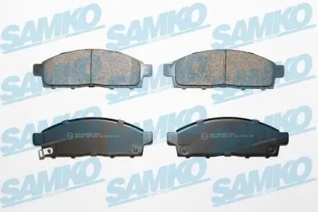 Гальмівні колодки, дискове гальмо (набір) SAMKO 5SP1319