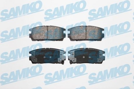 Тормозные колодки, дисковый тормоз.) SAMKO 5SP1323 (фото 1)
