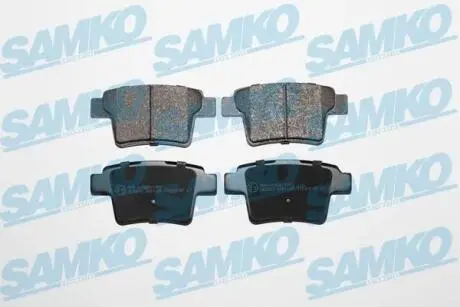 Гальмівні колодки, дискове гальмо (набір) SAMKO 5SP1326
