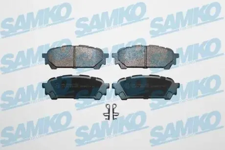 Гальмівні колодки, дискове гальмо (набір) SAMKO 5SP1335