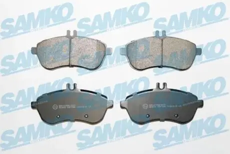 Комплект гальмівних колодок дискові MERCEDES C-KLASA SAMKO 5SP1340