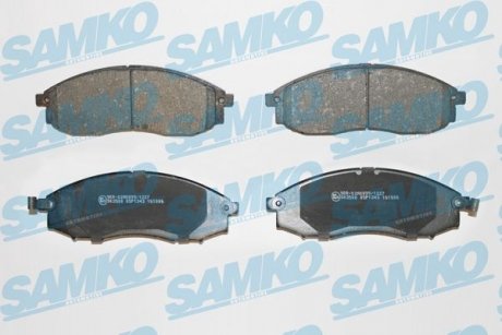 Тормозные колодки, дисковый тормоз.) SAMKO 5SP1343 (фото 1)