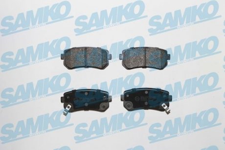 Тормозные колодки, дисковый тормоз.) SAMKO 5SP1344 (фото 1)