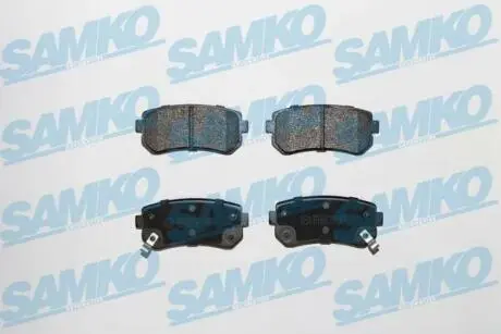 Гальмівні колодки, дискове гальмо (набір) SAMKO 5SP1344