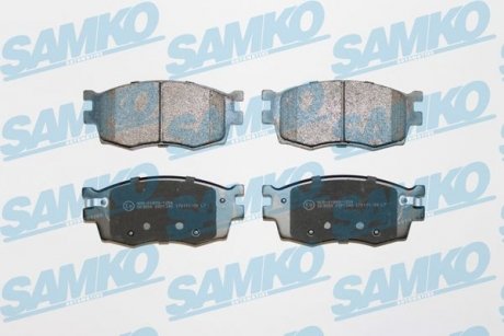 Тормозные колодки, дисковый тормоз.) SAMKO 5SP1345 (фото 1)