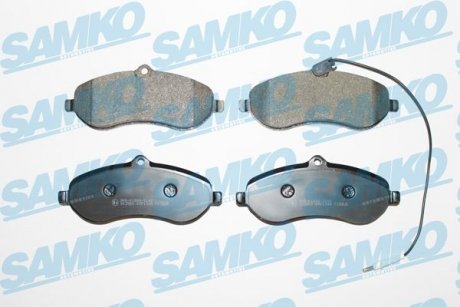 Тормозные колодки, дисковый тормоз.) SAMKO 5SP1348 (фото 1)