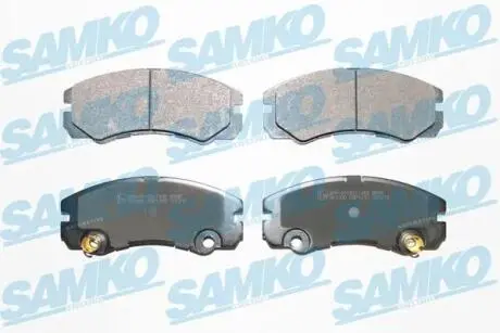 Гальмівні колодки, дискове гальмо (набір) SAMKO 5SP1353