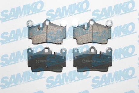 Тормозные колодки, дисковый тормоз.) SAMKO 5SP1362 (фото 1)