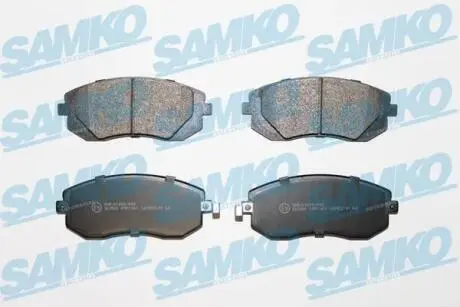 Гальмівні колодки, дискове гальмо (набір) SAMKO 5SP1363