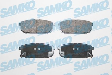 Тормозные колодки, дисковый тормоз.) SAMKO 5SP1370 (фото 1)