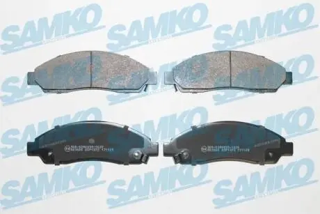 Тормозные колодки, дисковый тормоз.) SAMKO 5SP1372