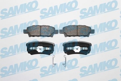 Тормозные колодки, дисковый тормоз.) SAMKO 5SP1373 (фото 1)