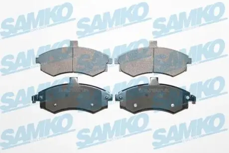 Гальмівні колодки, дискове гальмо (набір) SAMKO 5SP1374
