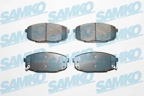 Гальмівні колодки, дискове гальмо (набір) SAMKO 5SP1375
