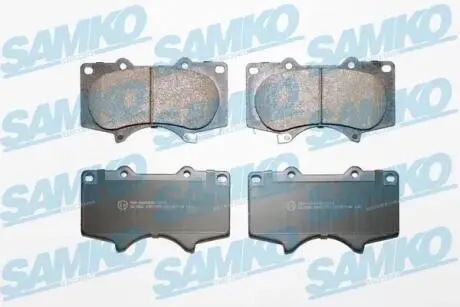 Гальмівні колодки, дискове гальмо (набір) SAMKO 5SP1379
