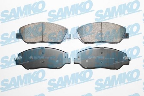 Тормозные колодки, дисковый тормоз.) SAMKO 5SP1382 (фото 1)
