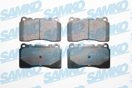 Тормозные колодки, дисковый тормоз.) SAMKO 5SP1394 (фото 1)