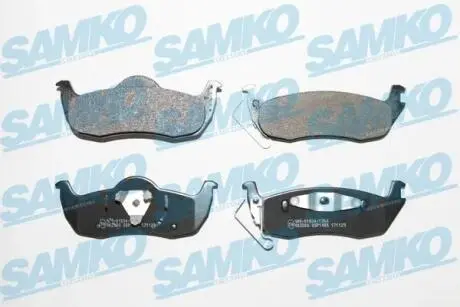 Тормозные колодки, дисковый тормоз.) SAMKO 5SP1405