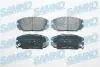 Тормозные колодки, дисковый тормоз.) SAMKO 5SP1409 (фото 1)