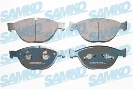 Гальмівні колодки дискові перед.BMW 535d/745-760 02- SAMKO 5SP1410