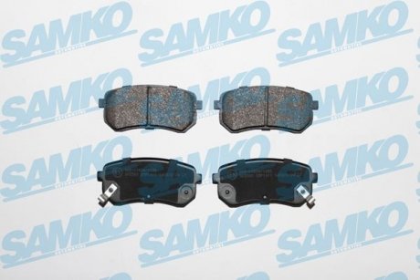 Тормозные колодки, дисковый тормоз.) SAMKO 5SP1411 (фото 1)