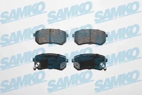 Гальмівні колодки, дискове гальмо (набір) SAMKO 5SP1411