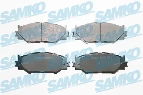Тормозные колодки, дисковый тормоз.) SAMKO 5SP1412