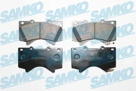 Гальмівні колодки, дискове гальмо (набір) SAMKO 5SP1418
