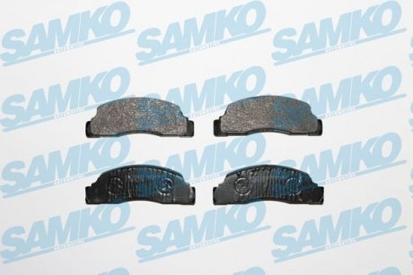 Тормозные колодки, дисковый тормоз.) SAMKO 5SP142
