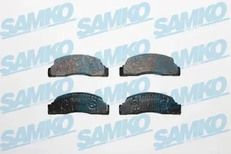 Тормозные колодки, дисковый тормоз.) SAMKO 5SP142