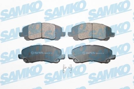 Тормозные колодки, дисковый тормоз.) SAMKO 5SP1430 (фото 1)
