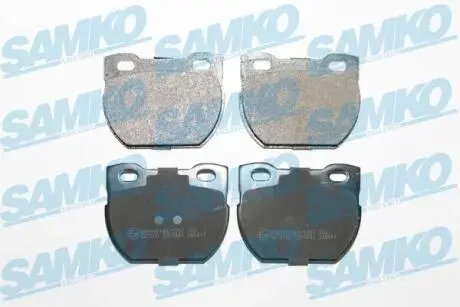 Гальмівні колодки, дискове гальмо (набір) SAMKO 5SP1441