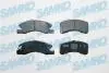 Тормозные колодки, дисковый тормоз.) SAMKO 5SP1443 (фото 1)
