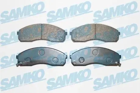 Гальмівні колодки, дискове гальмо (набір) SAMKO 5SP1444