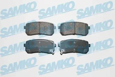 Гальмівні колодки, дискове гальмо (набір) SAMKO 5SP1450