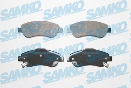 Тормозные колодки, дисковый тормоз.) SAMKO 5SP1456 (фото 1)