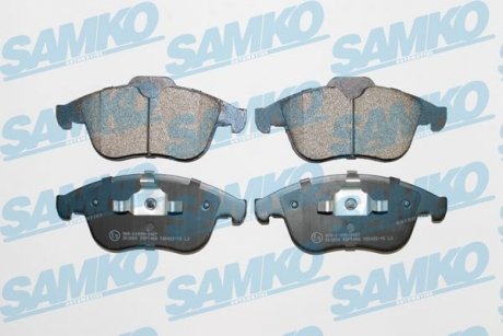 Тормозные колодки, дисковый тормоз.) SAMKO 5SP1466 (фото 1)